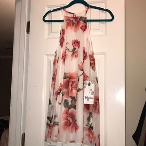 Romuntic Rose Gomez mini dress (MUMU)